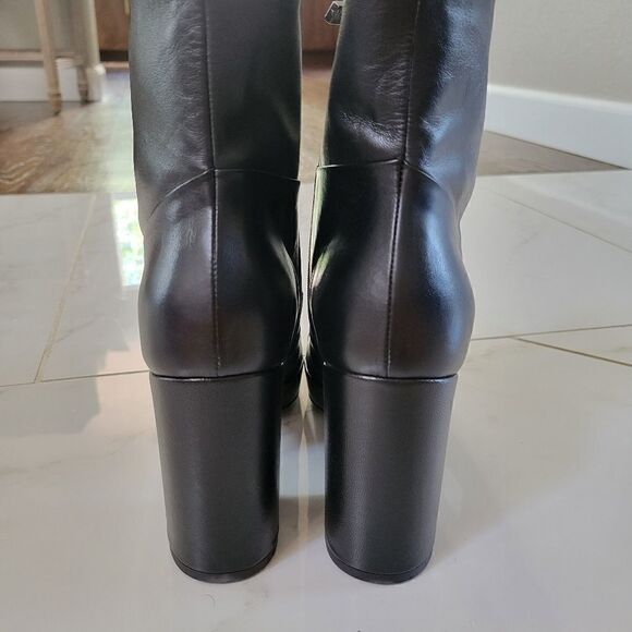 New Alberto Fermani Ankle Chunky Heel Boots size 40 9 - Picture 6 of 11